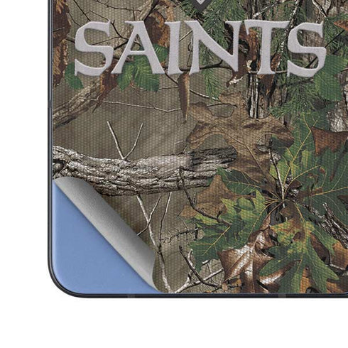 NFL New Orleans Saints Realtree Xtra Green Camo Galaxy Z Fold5 5G Skin